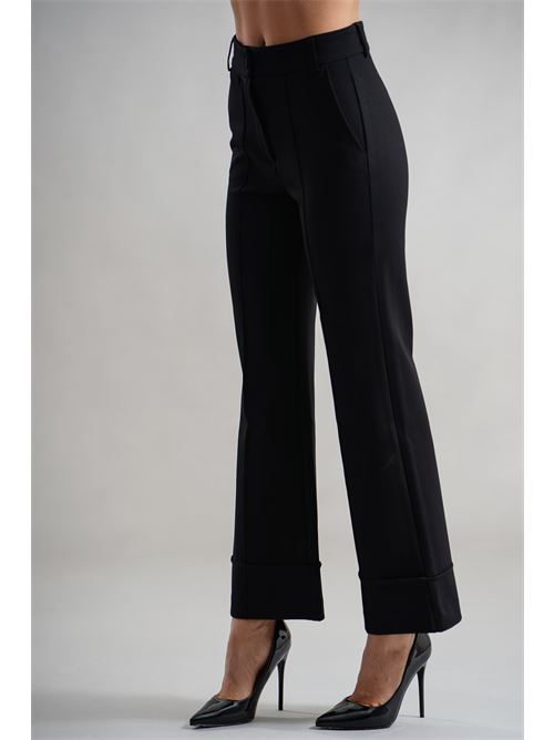 Pantalone punto milano GM by Gai Mattiolo | GM3482NERO